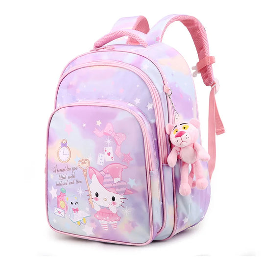 Children School Bags Cartoon 3D Unicorn Girls Sweet Kids School Backpacks Boys Lightweight Waterproof Primary Schoolbags