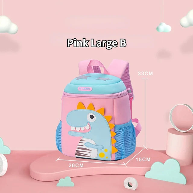 Girls Boys Cute Dinosaur Backpacks In Kindergarten Children Anti Loss School Bags Pen Bag Baby Mini Toddler Mochila Kawaii Gift