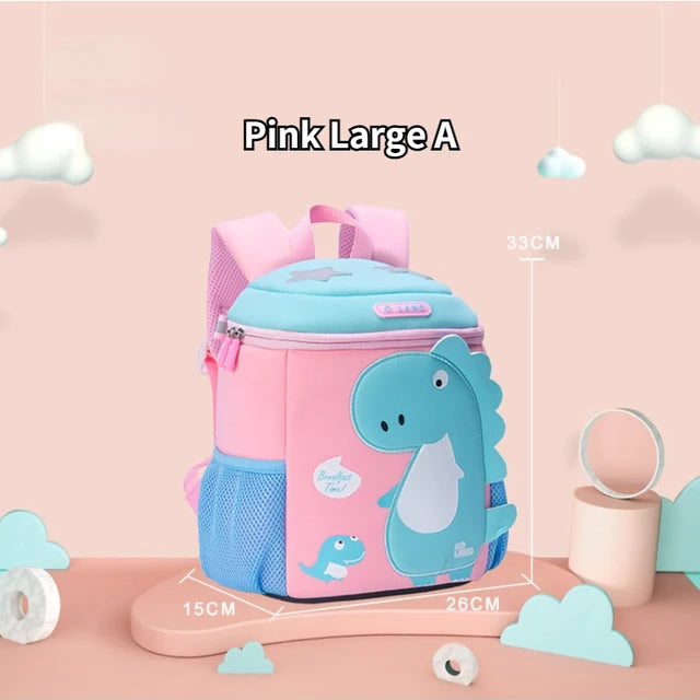 Girls Boys Cute Dinosaur Backpacks In Kindergarten Children Anti Loss School Bags Pen Bag Baby Mini Toddler Mochila Kawaii Gift