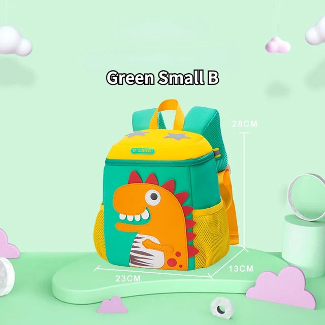 Girls Boys Cute Dinosaur Backpacks In Kindergarten Children Anti Loss School Bags Pen Bag Baby Mini Toddler Mochila Kawaii Gift