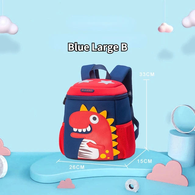 Girls Boys Cute Dinosaur Backpacks In Kindergarten Children Anti Loss School Bags Pen Bag Baby Mini Toddler Mochila Kawaii Gift