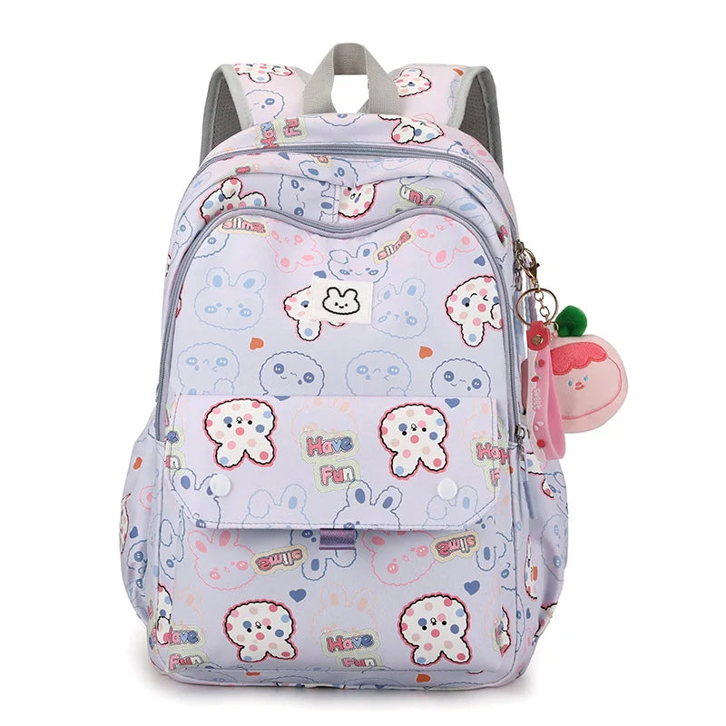 High-looking Backpack for Girls Lightweight and Large-capacity Schoolbag for Middle and High School Students Casual Backpack