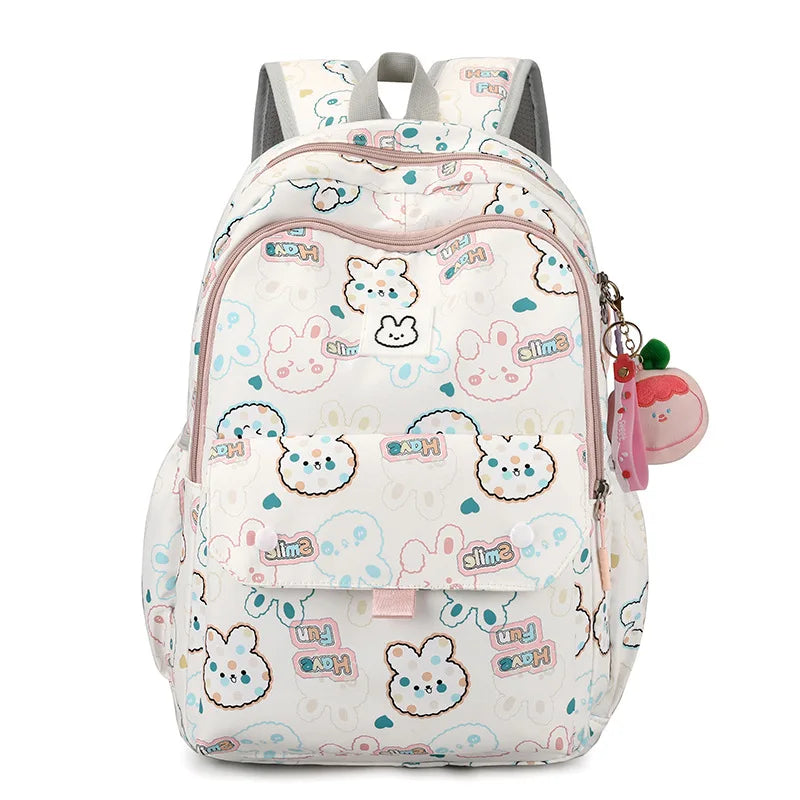 High-looking Backpack for Girls Lightweight and Large-capacity Schoolbag for Middle and High School Students Casual Backpack