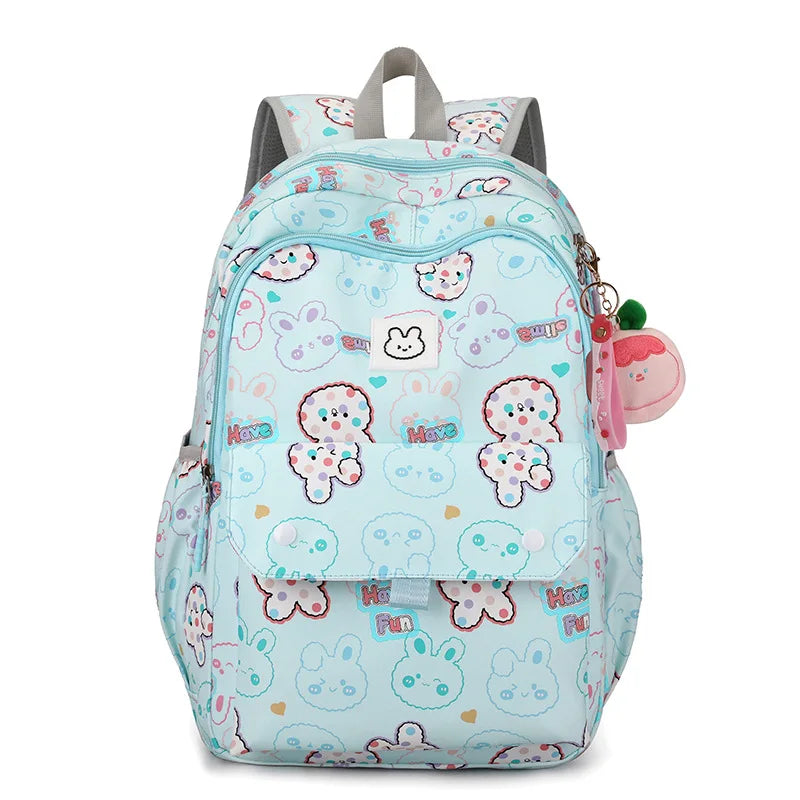 High-looking Backpack for Girls Lightweight and Large-capacity Schoolbag for Middle and High School Students Casual Backpack