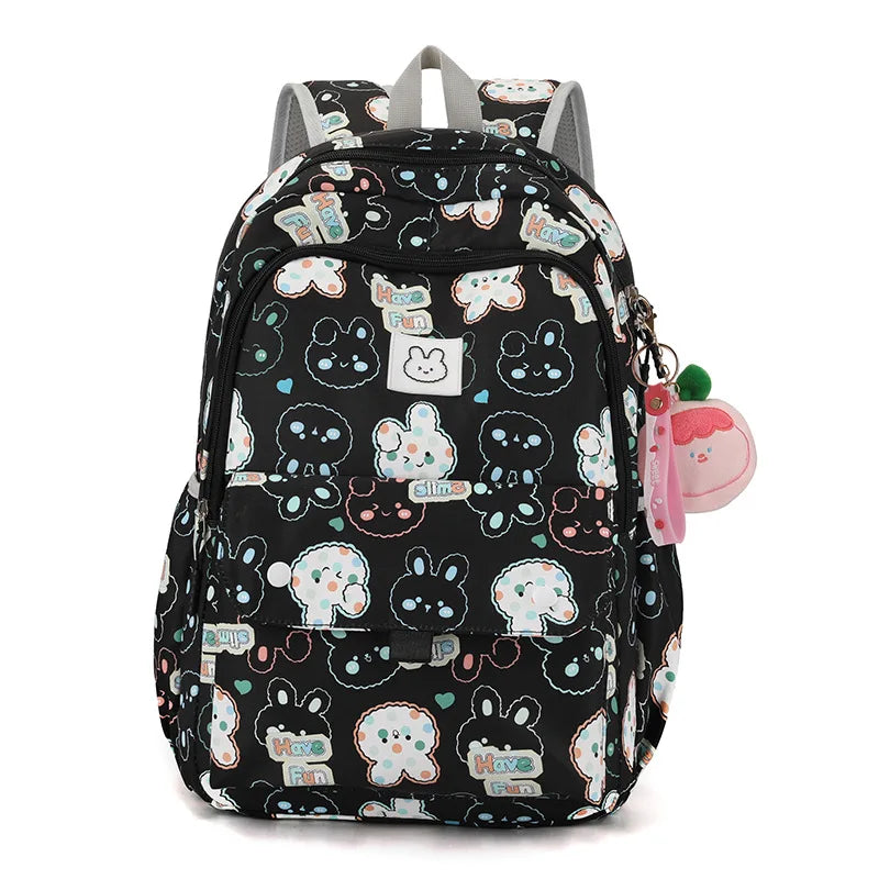 High-looking Backpack for Girls Lightweight and Large-capacity Schoolbag for Middle and High School Students Casual Backpack