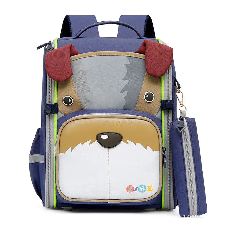 New Kindergarten Backpack School Bags For Girls Baby Princess Rabbit Satchel Waterproof Bag Orthopedic Boys Fashion Backpack