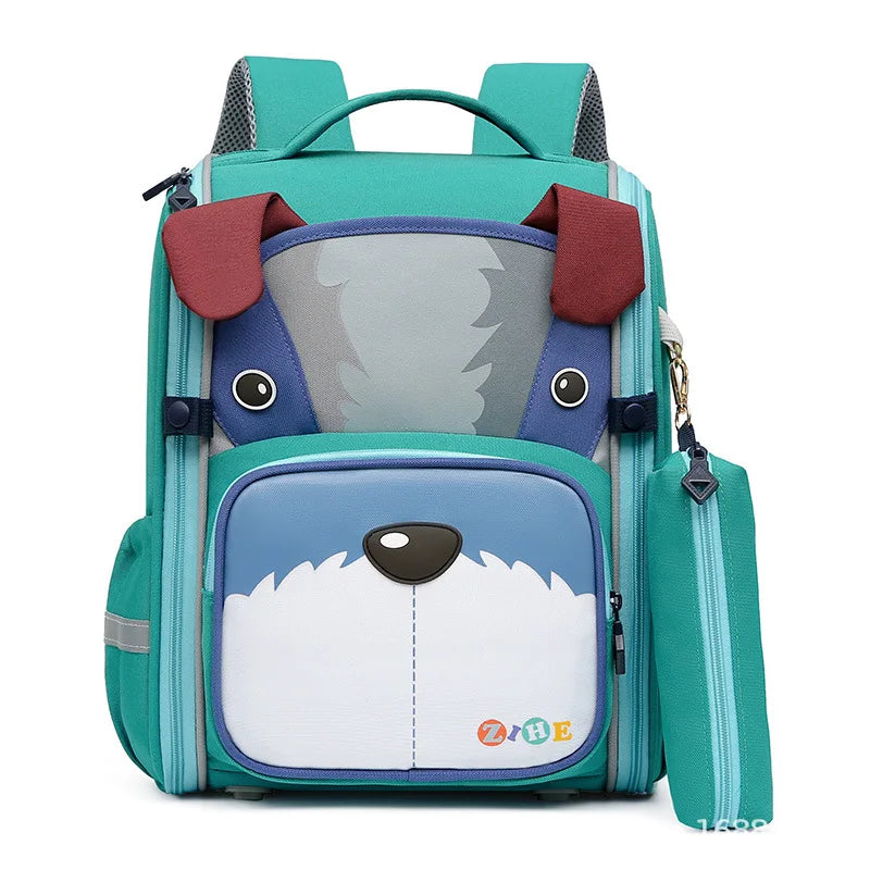 New Kindergarten Backpack School Bags For Girls Baby Princess Rabbit Satchel Waterproof Bag Orthopedic Boys Fashion Backpack