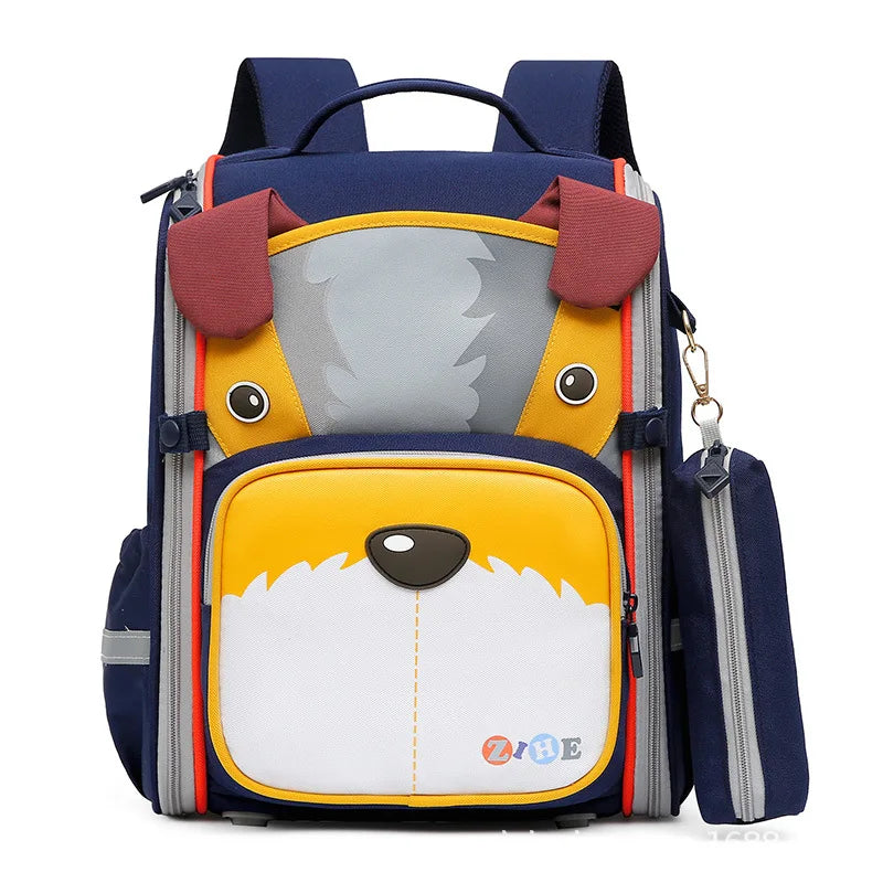 New Kindergarten Backpack School Bags For Girls Baby Princess Rabbit Satchel Waterproof Bag Orthopedic Boys Fashion Backpack