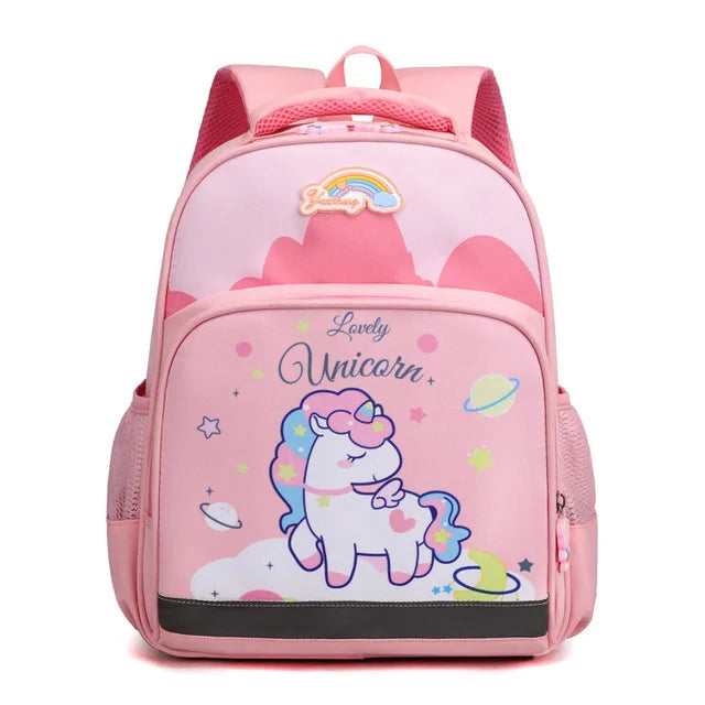 New Kindergarten Backpack School Bags For Girls Baby Princess Rabbit Satchel Waterproof Bag Orthopedic Boys Fashion Backpack