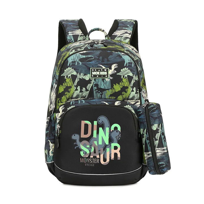 New elementary school backpack for girls from grades 1-3 to 6, lightweight backpack for children with reduced load